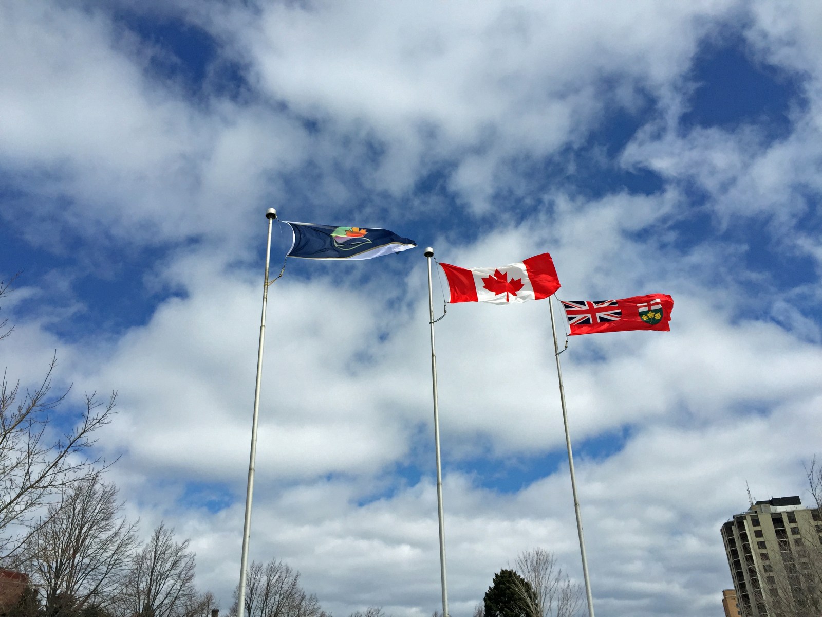 Russian flag to stay on Sudbury's Bridge of Nations, but coming down at  Sault Ste. Marie city hall