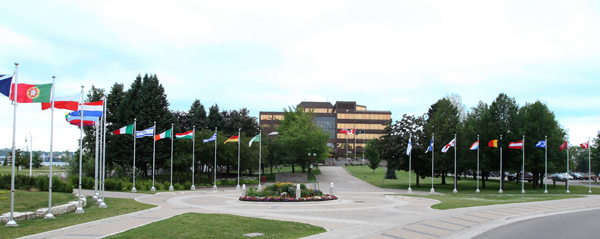 Civic Centre Flags