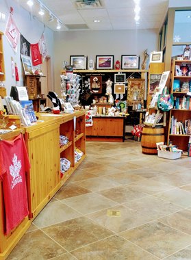 Post Gift Shop Cashier Display