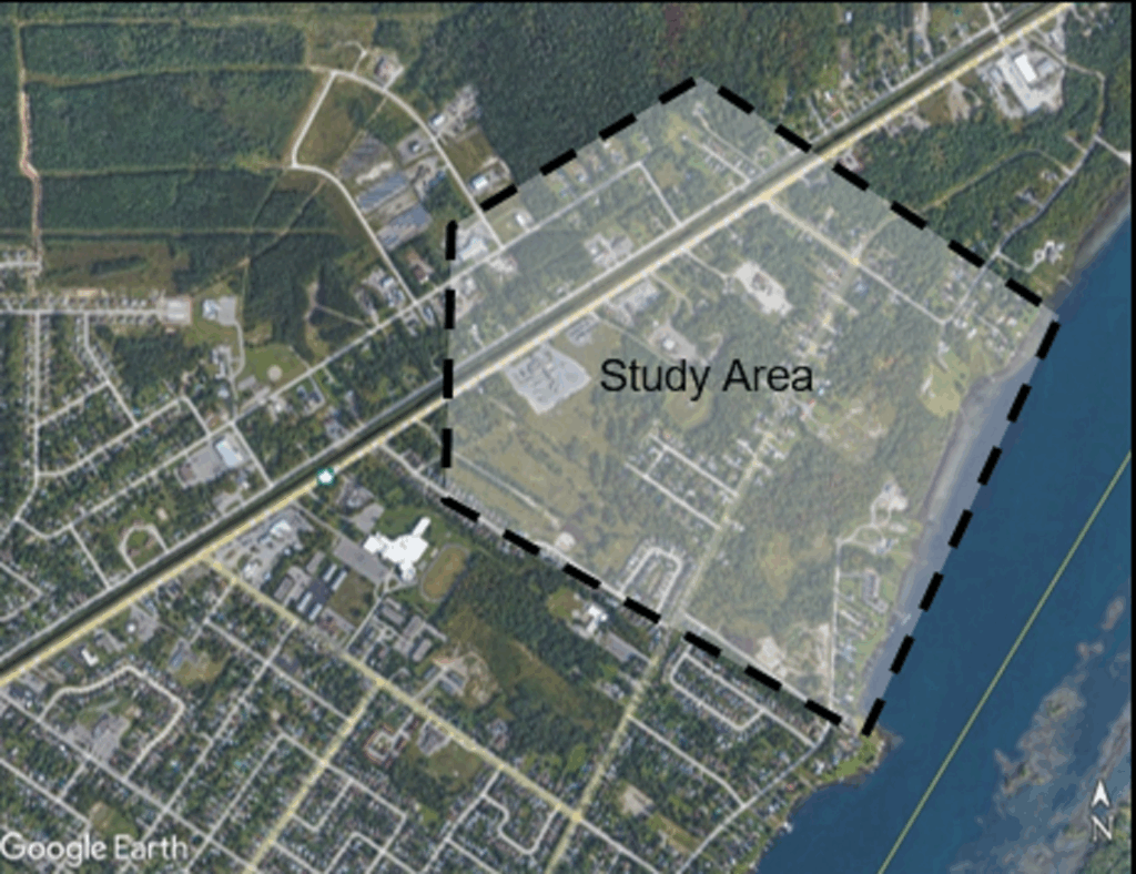 Trunk Road Study Area
