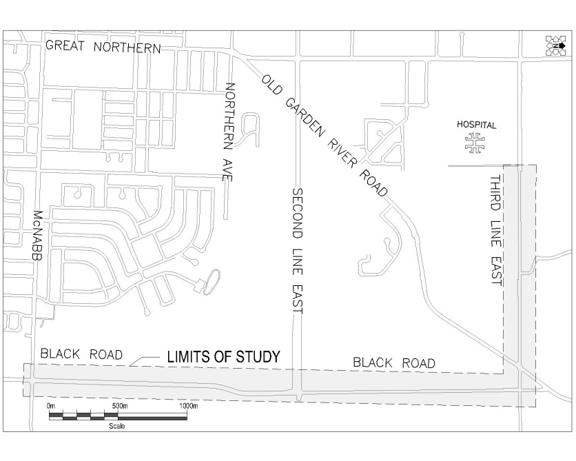 Map of Class EA study