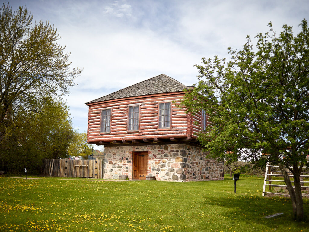Front of Block House
