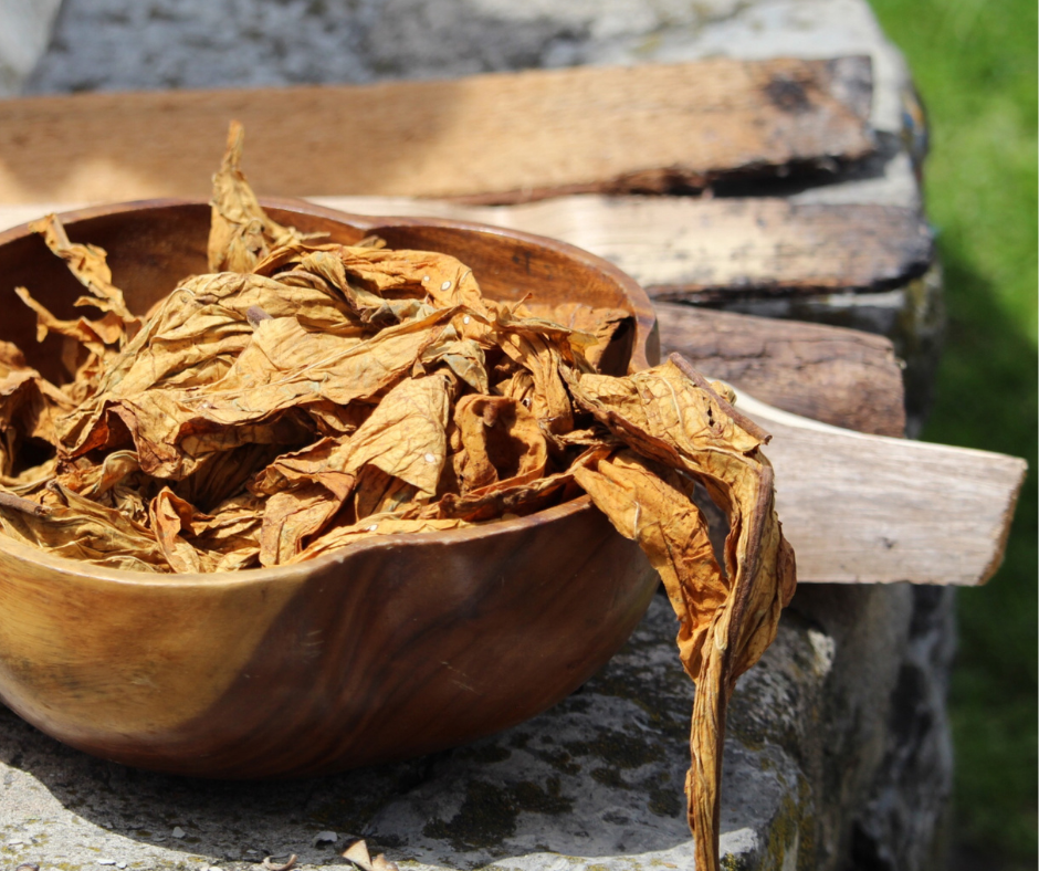 Photo of tobacco in a bowl