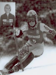 Brigitte Acton downhill skiing