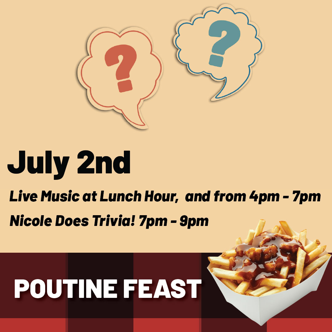 Poutine Feast Live Music July 2