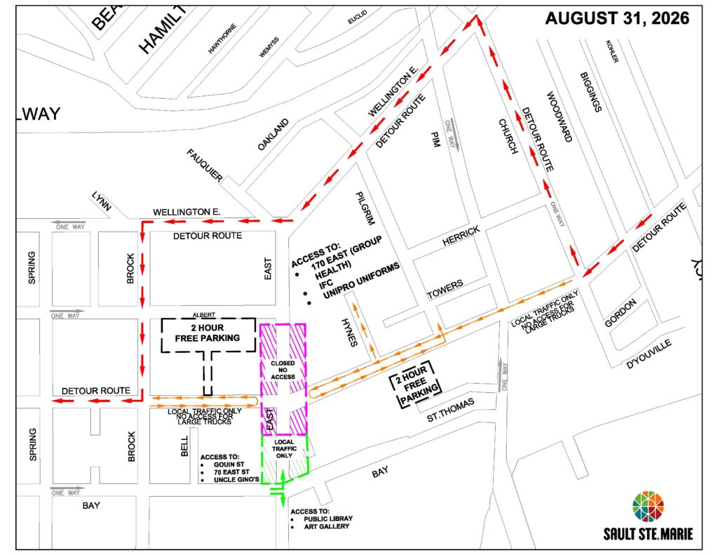 2026 EAST ST DETOUR EAST ST