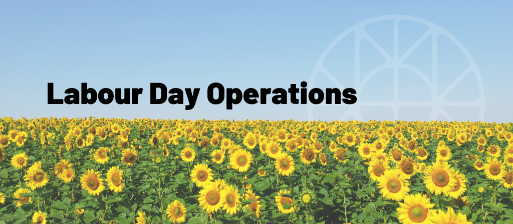 Labour Day Updates